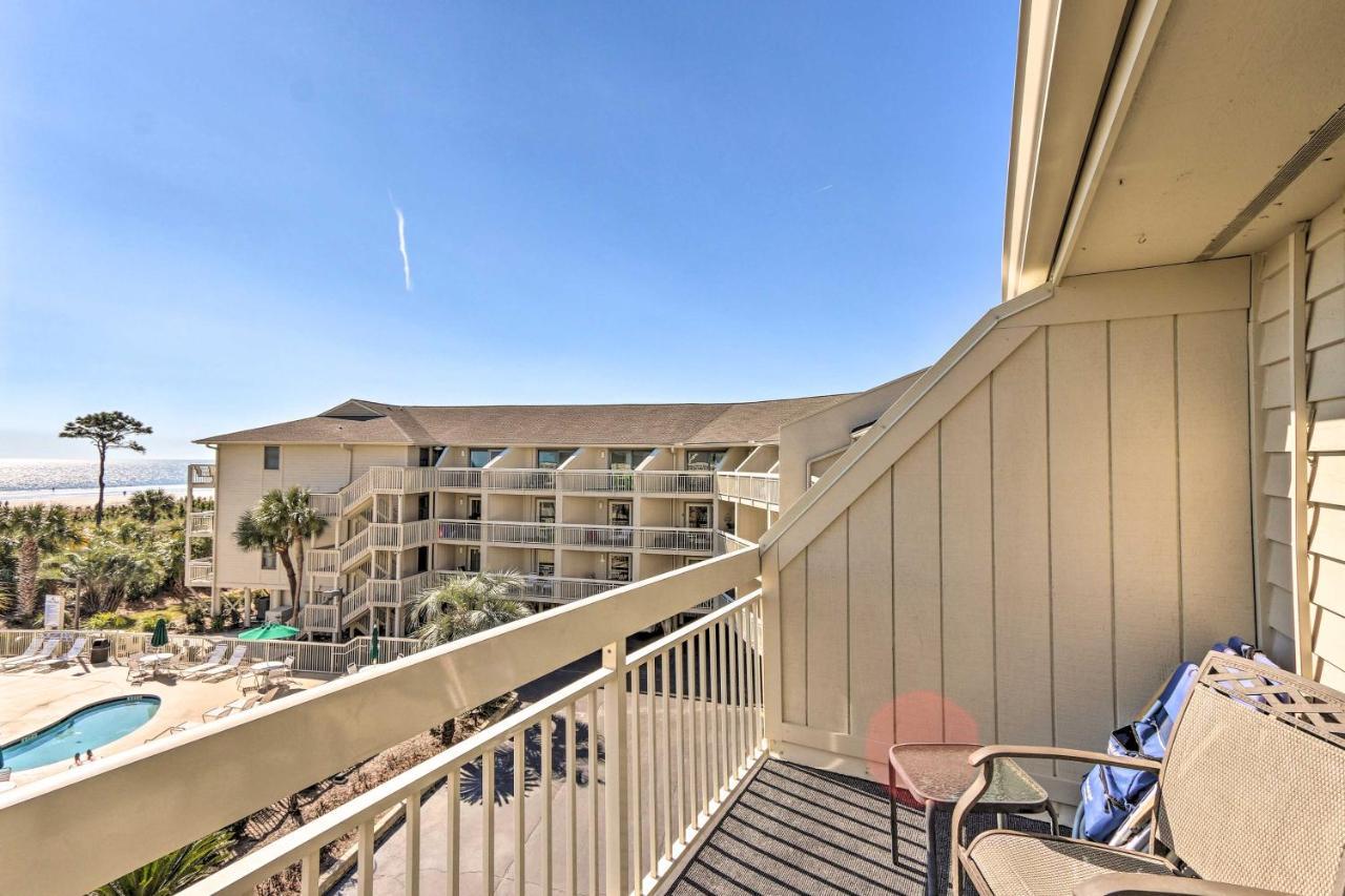 Beachfront Condo With Pool Access In Hilton Head! Hilton Head Island Exterior foto