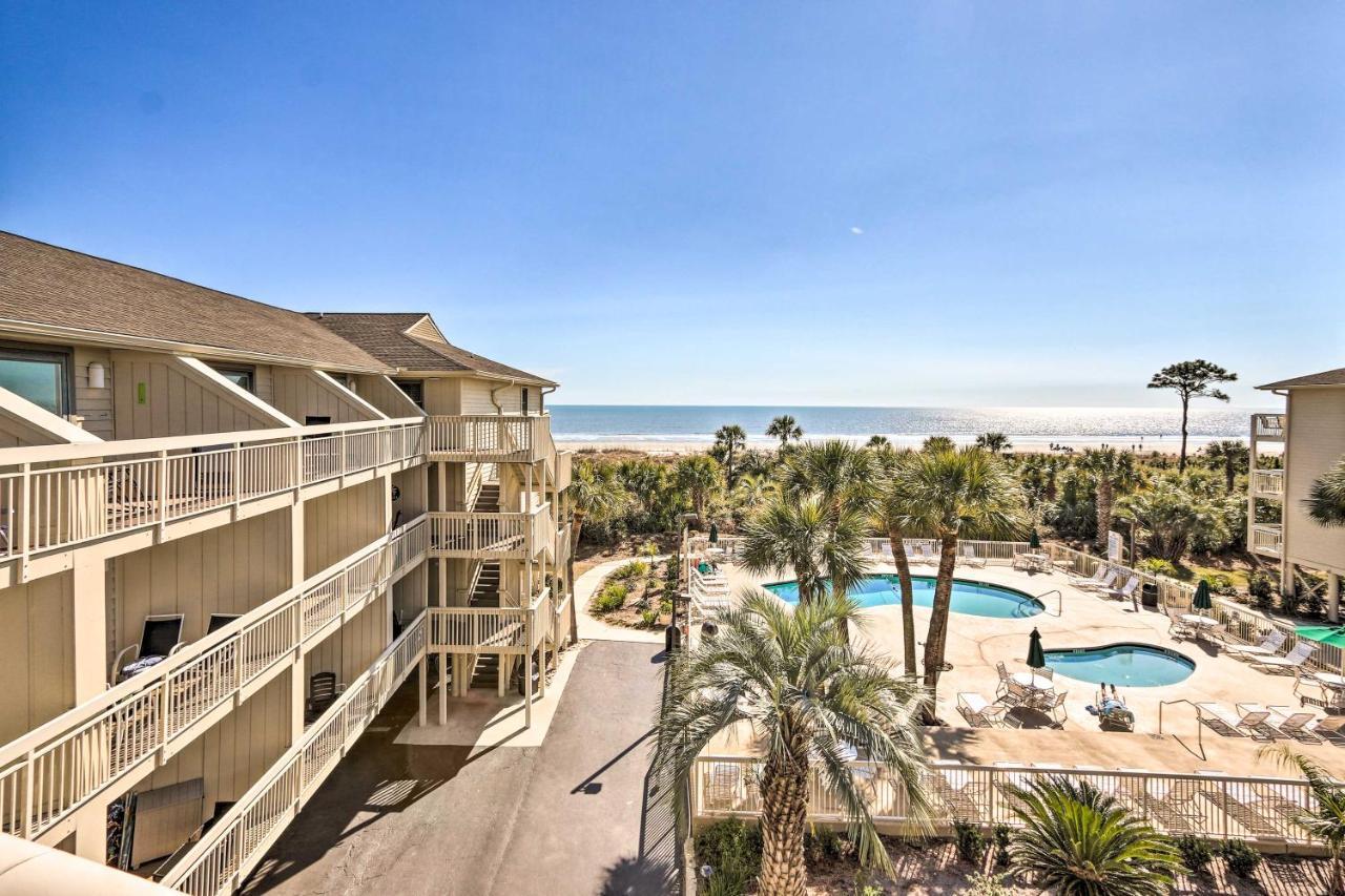 Beachfront Condo With Pool Access In Hilton Head! Hilton Head Island Exterior foto