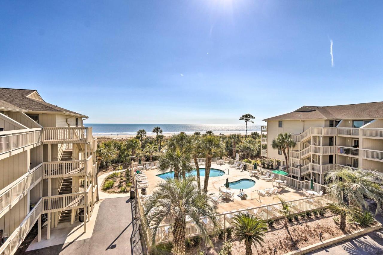 Beachfront Condo With Pool Access In Hilton Head! Hilton Head Island Exterior foto